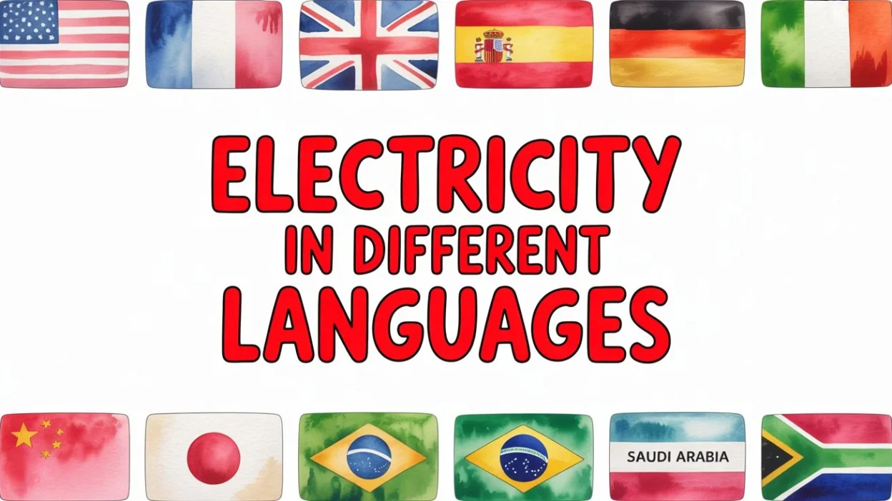 Electricity in Different Languages