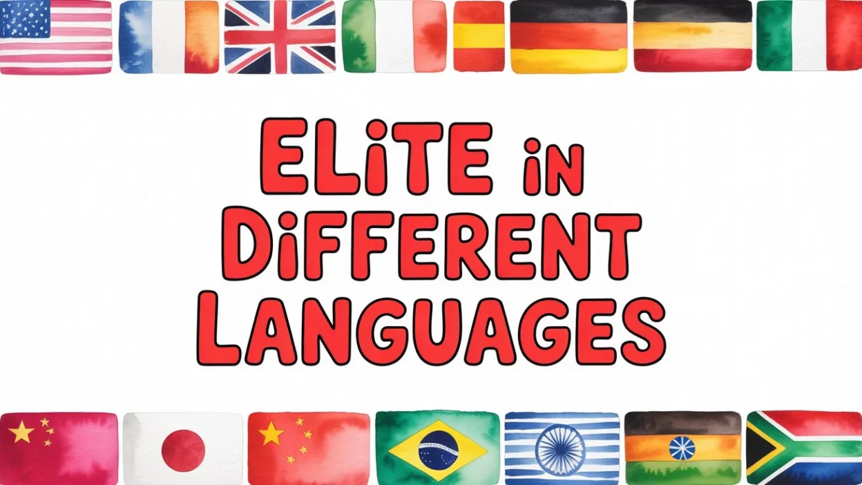 Elite in Different Languages