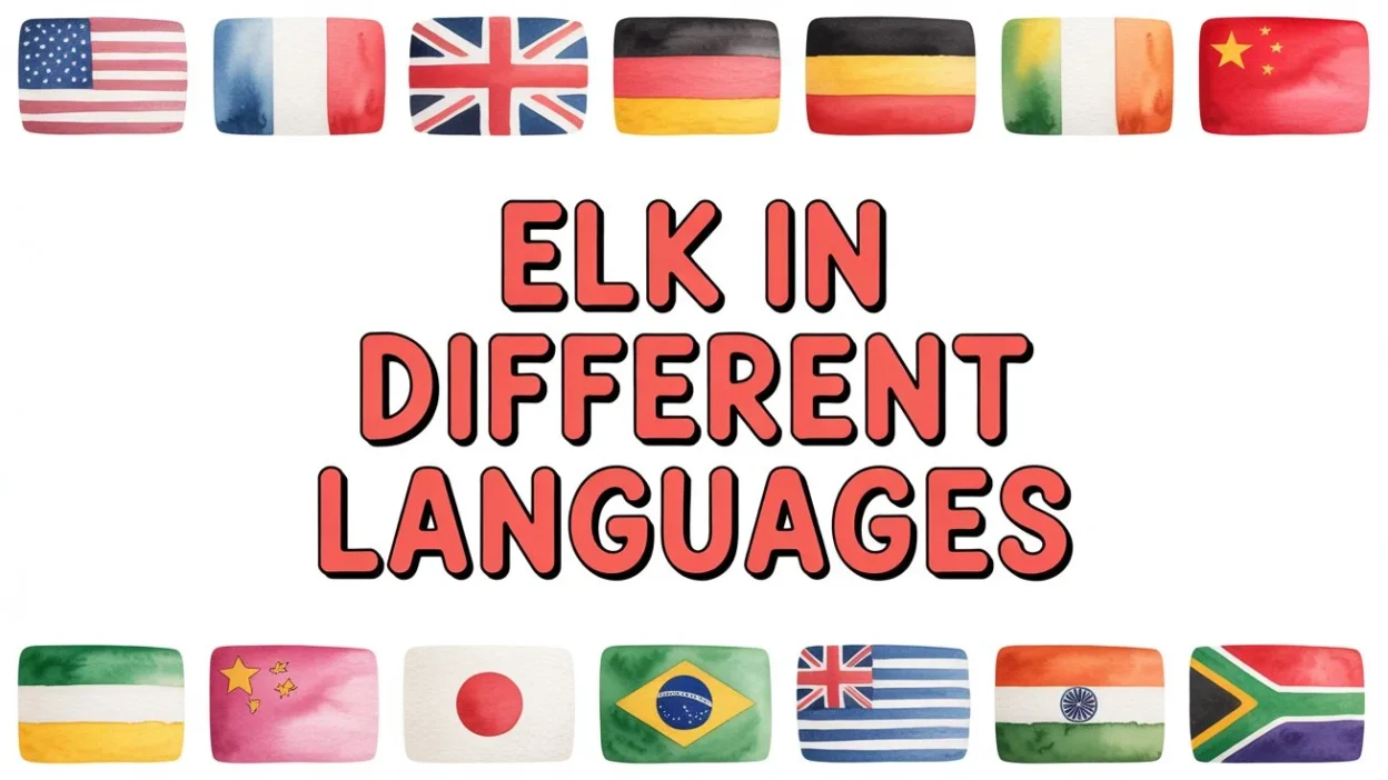 Elk in Different Languages