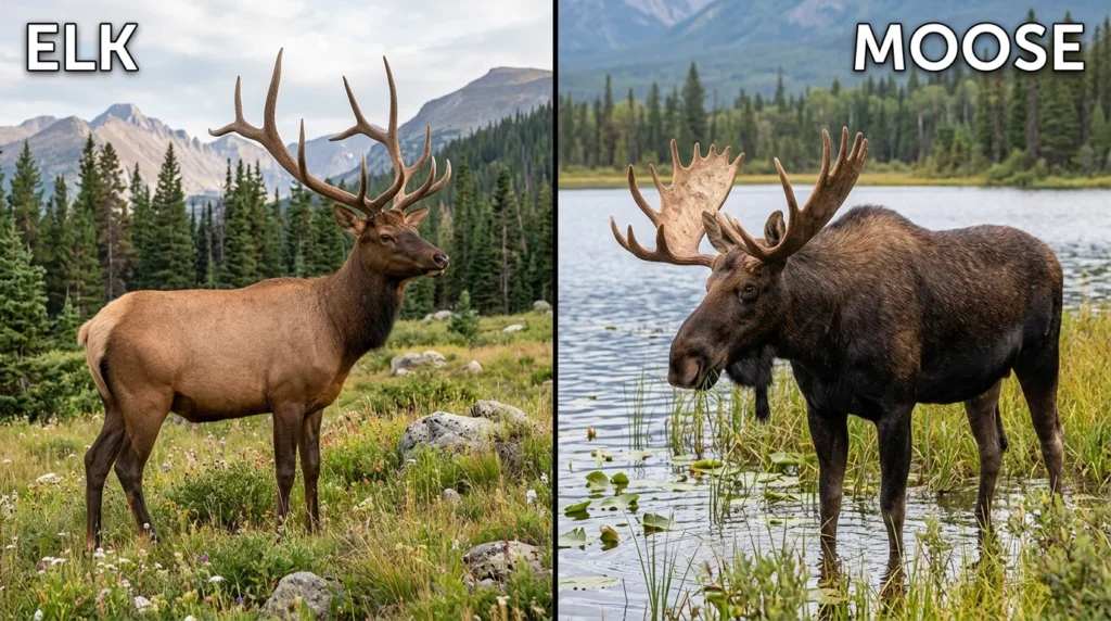 Elk vs Moose: Understanding the Difference