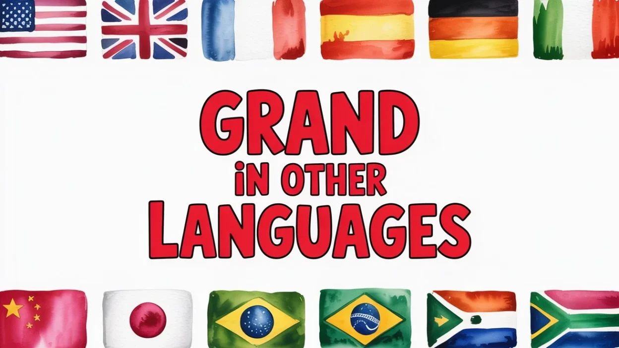 Grand in Other Languages