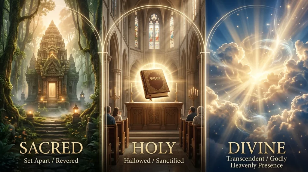 Sacred vs Holy vs Divine: What’s the Difference?