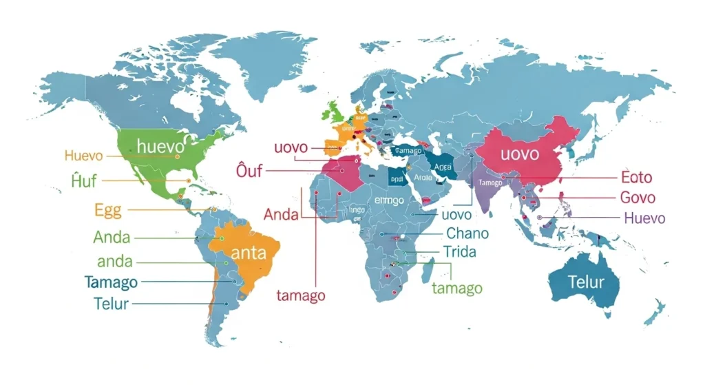 Common Patterns in Egg Translations Across Languages