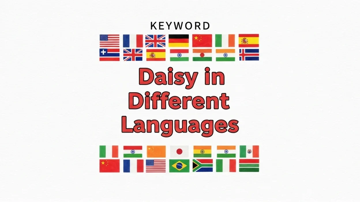 Daisy in Different Languages