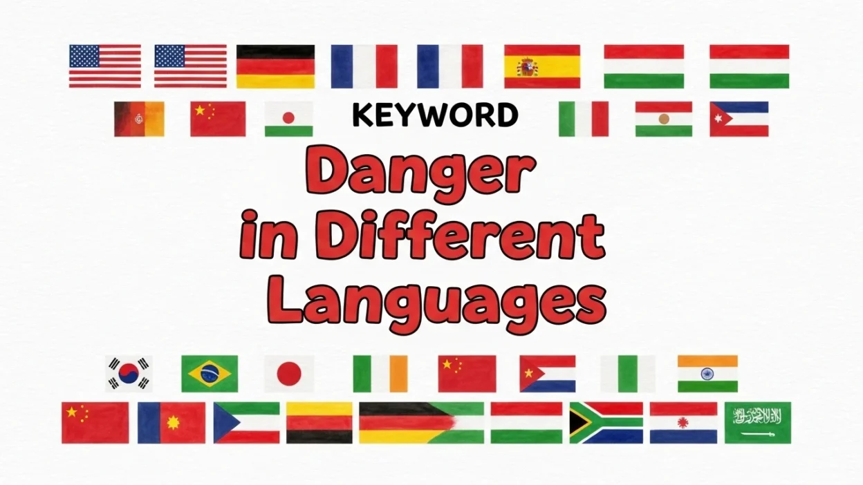 Danger in Different Languages
