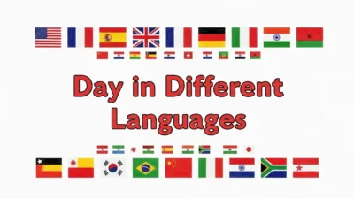 Day in Different Languages