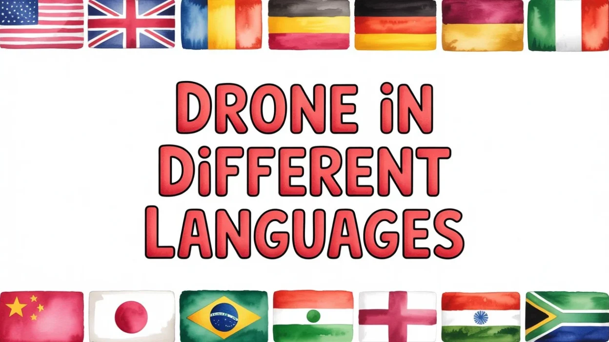 Drone in Different Languages