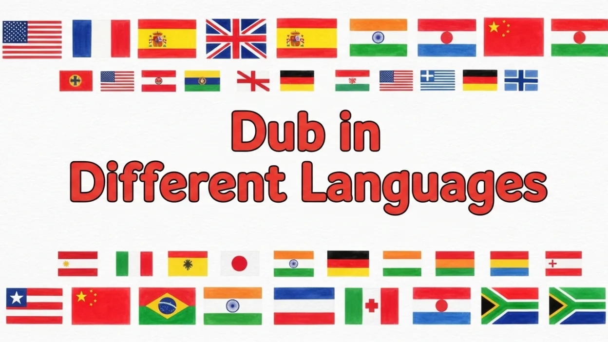 Dub in Different Languages
