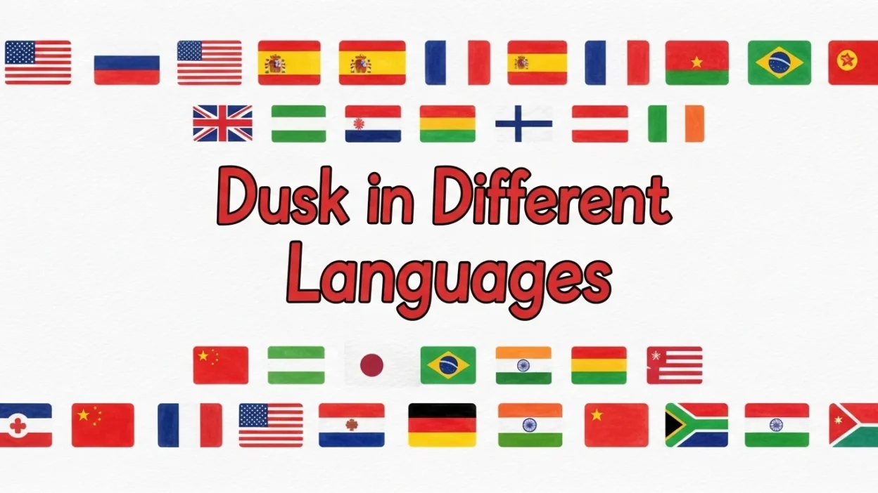 Dusk in Different Languages 600+ 2026