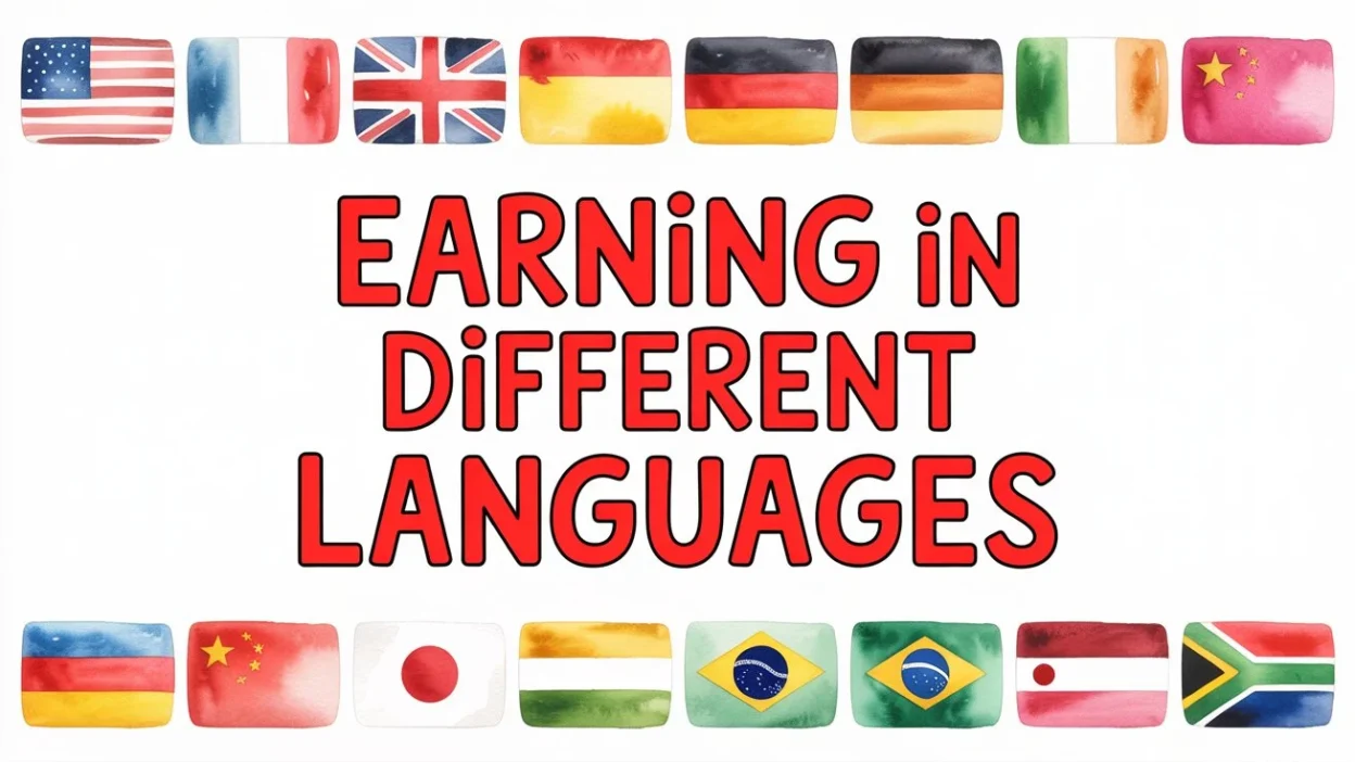 Earning in Different Languages