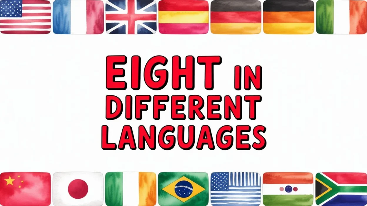 Eight in Different Languages