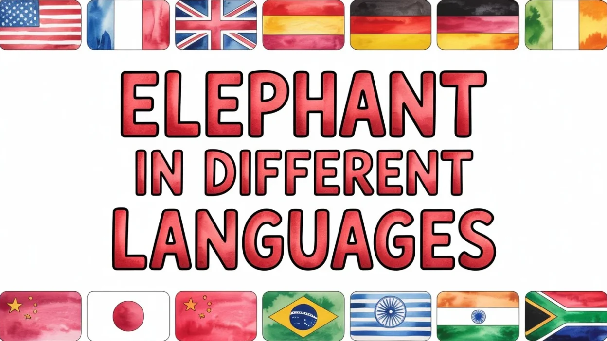 Elephant in Different Languages