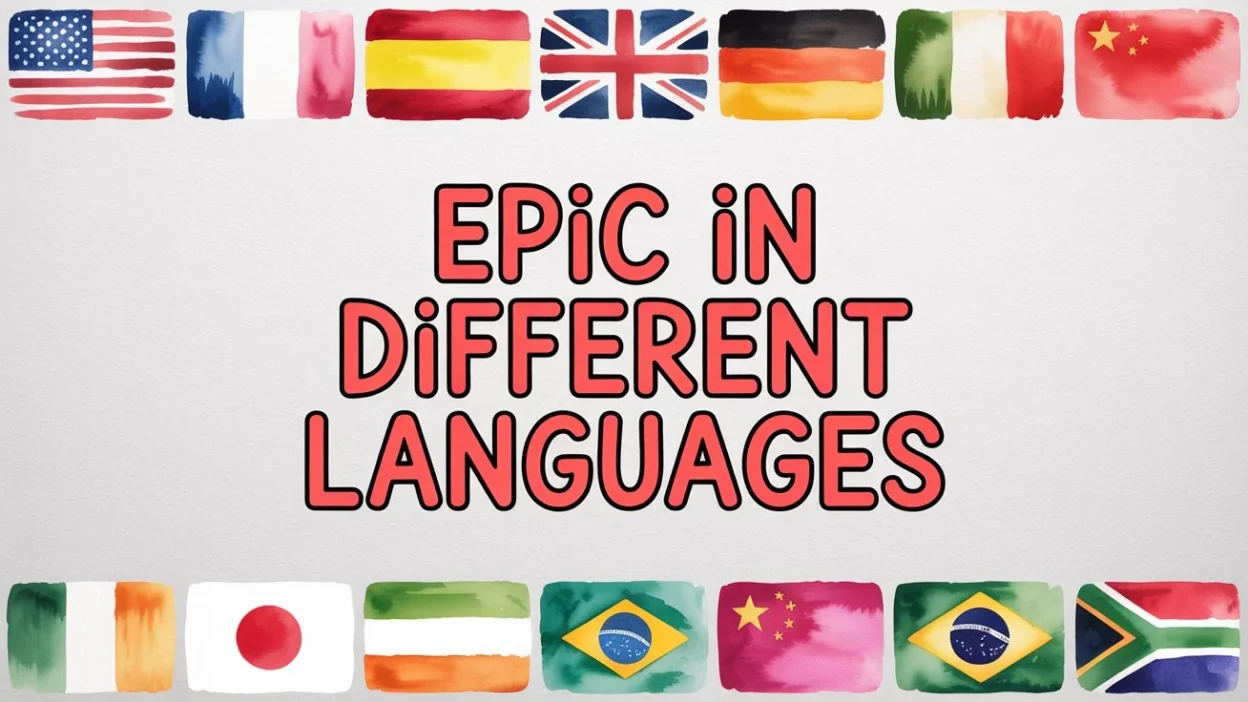 Epic in Different Languages