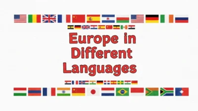 Europe in Different Languages