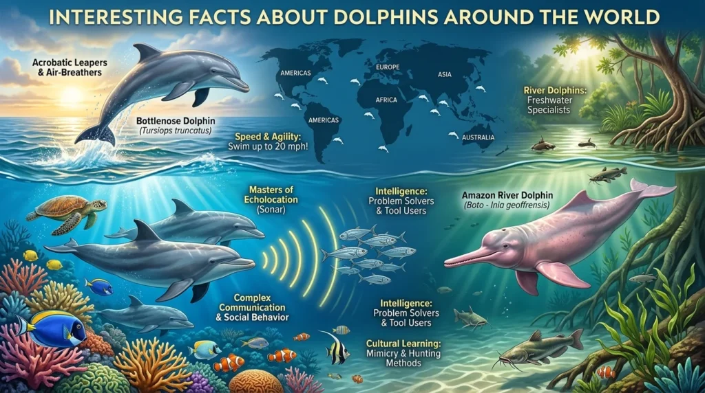 Interesting Facts About Dolphins Around the World