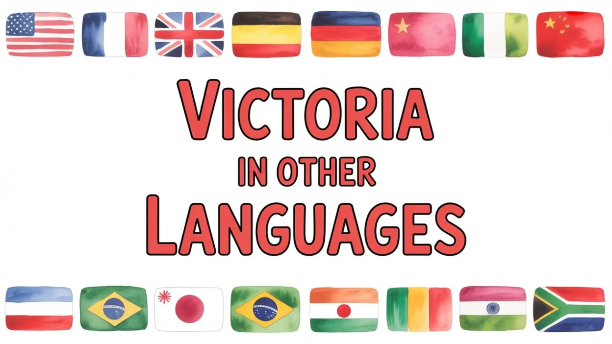 Victoria in Other Languages