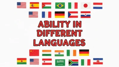Ability in Different Languages