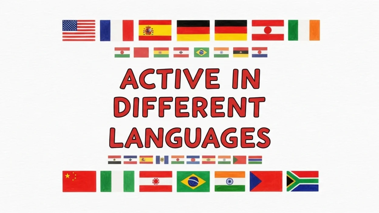 Active in Different Languages
