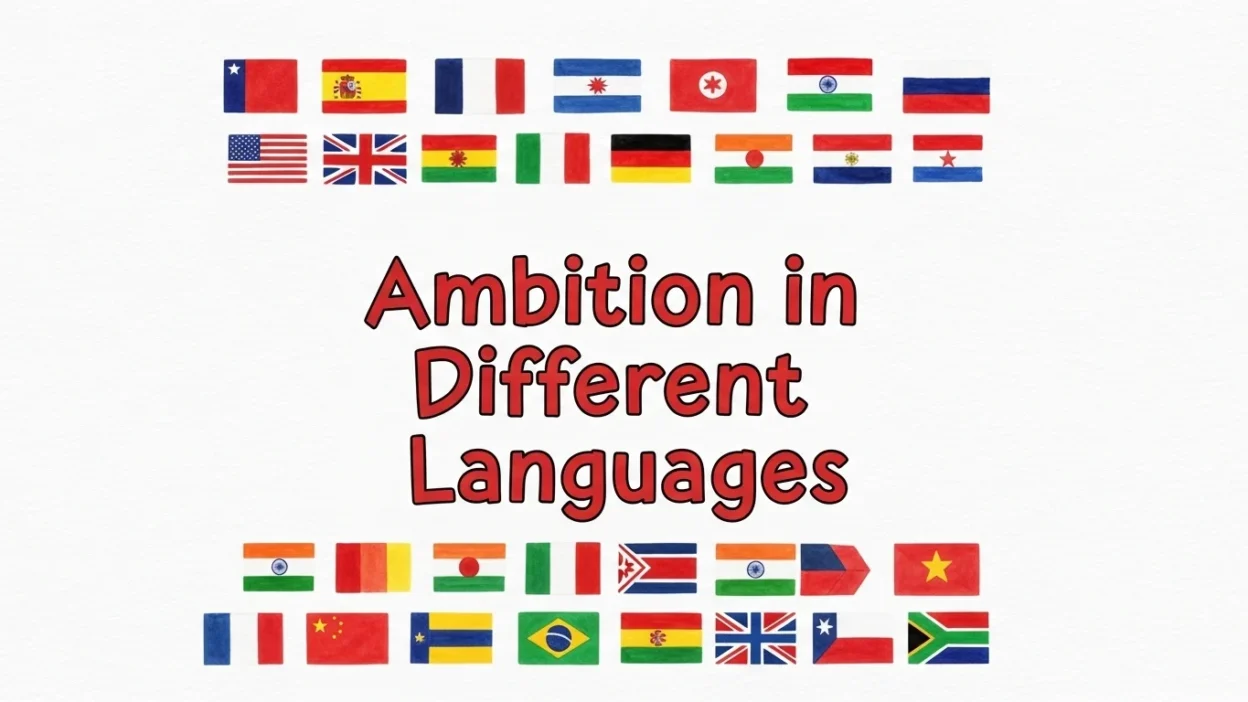 Ambition in Different Languages