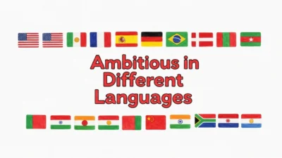 Ambitious in Different Languages