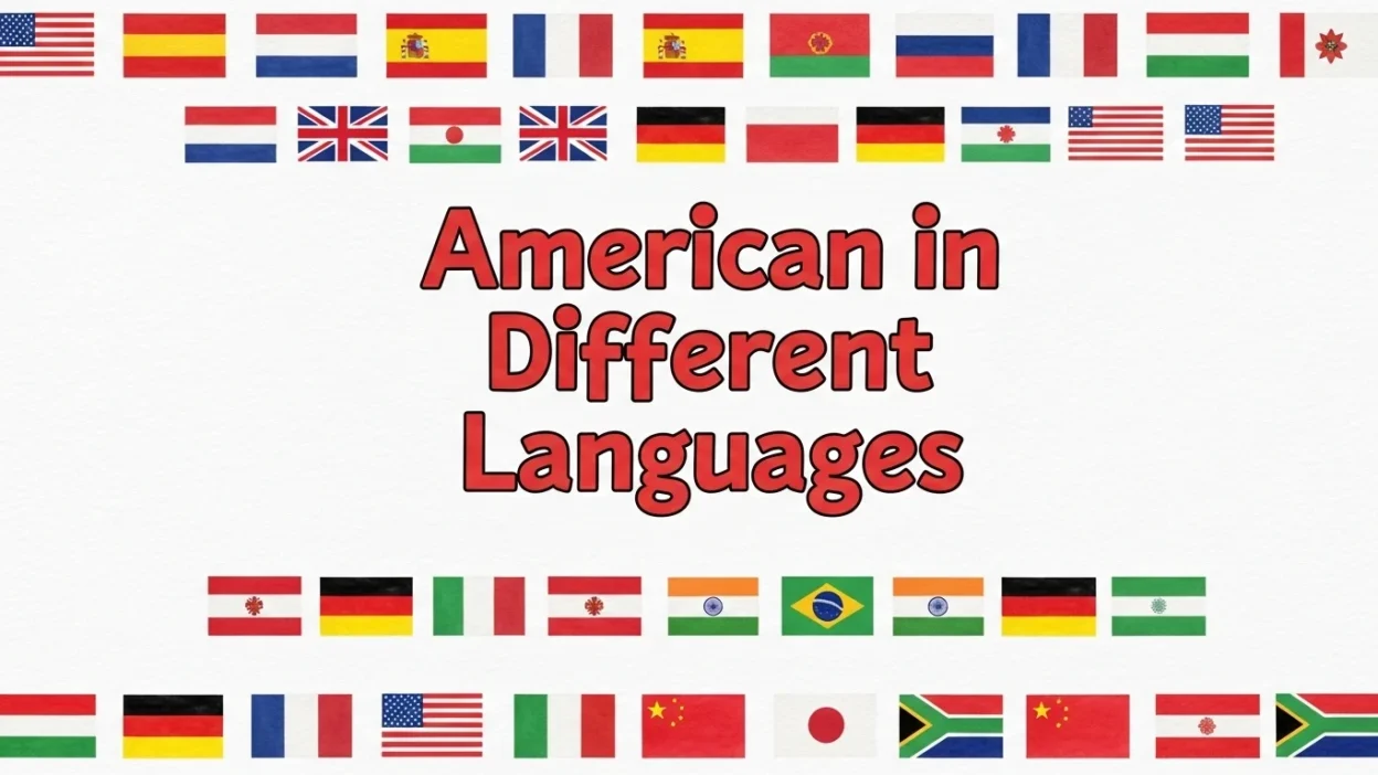 American in Different Languages