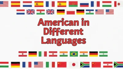 American in Different Languages