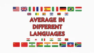 Average in Different Languages