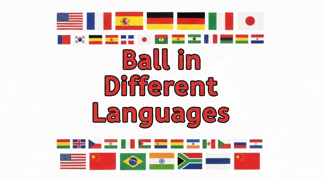 Ball in Different Languages