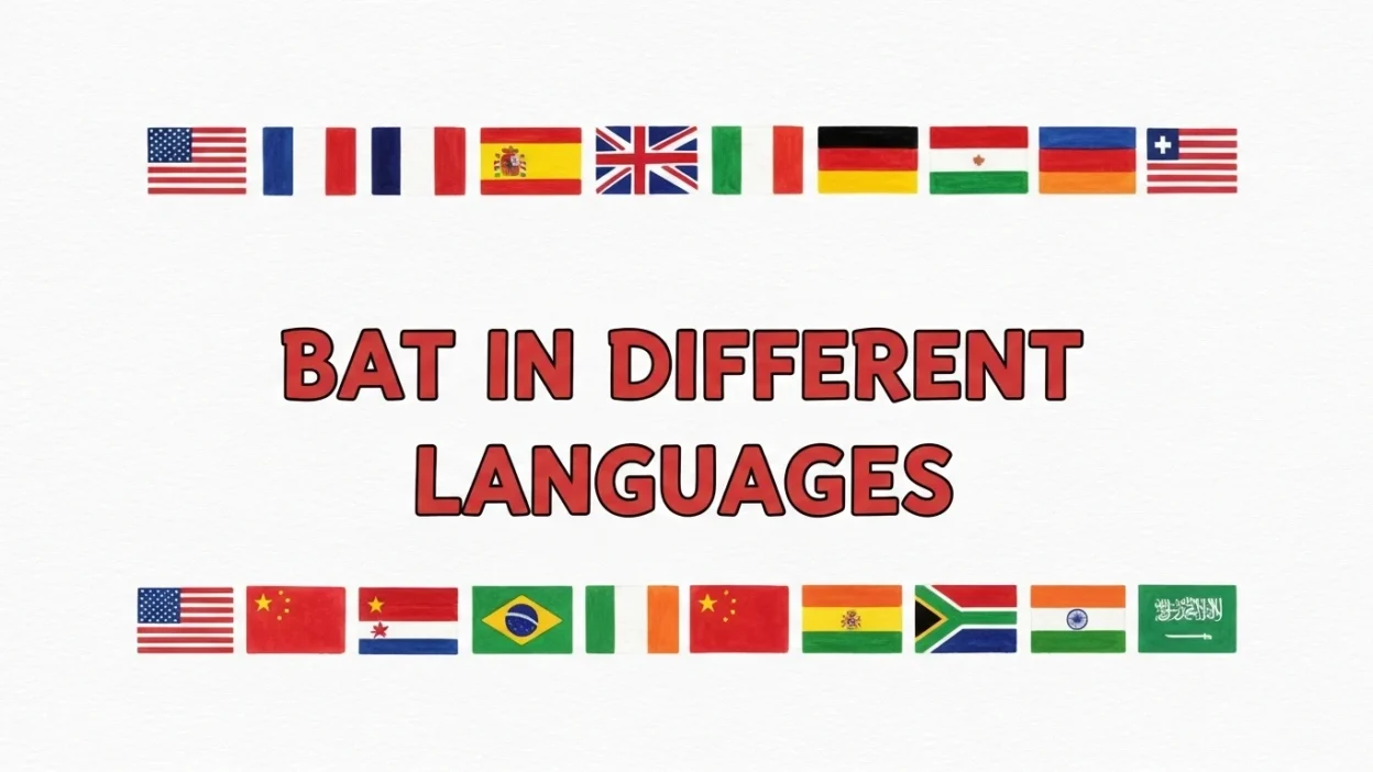 Bat in Different Languages