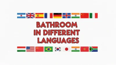 Bathroom in Different Languages