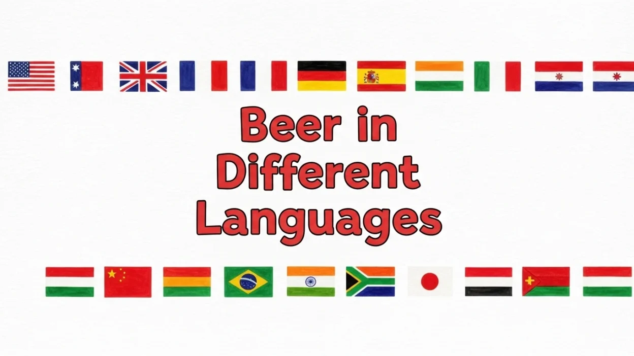 Beer in Different Languages