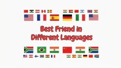 Best Friend in Different Languages