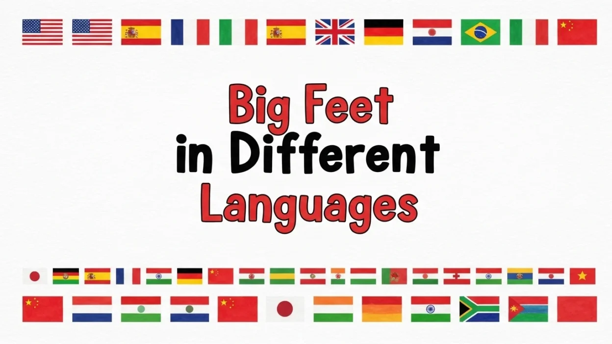 Big Feet in Different Languages