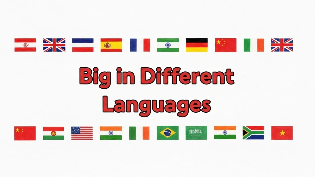 Big in Different Languages