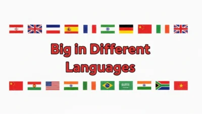 Big in Different Languages