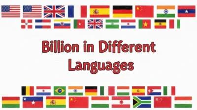Billion in Different Languages