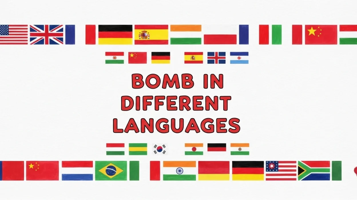Bomb in Different Languages