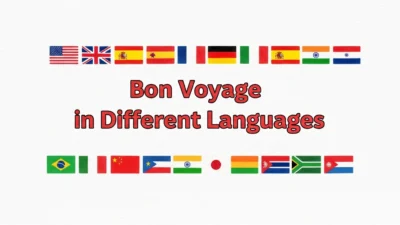 Bon Voyage in Different Languages
