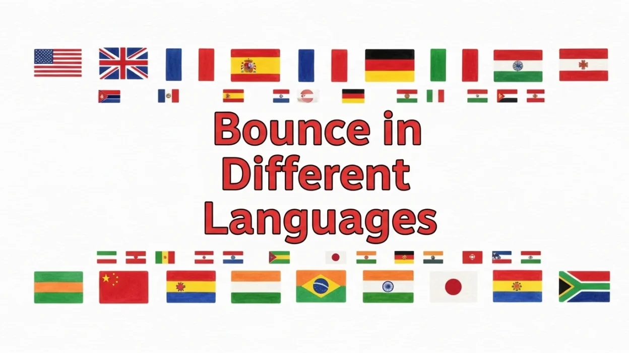 Bounce in Different Languages