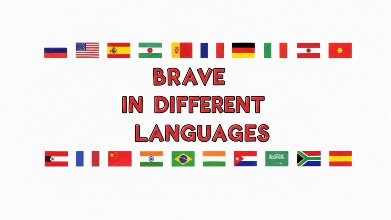 Brave in Different Languages