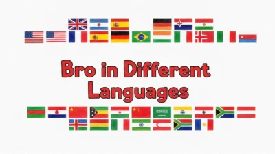 Bro in Different Languages