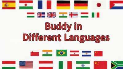 Buddy in Different Languages
