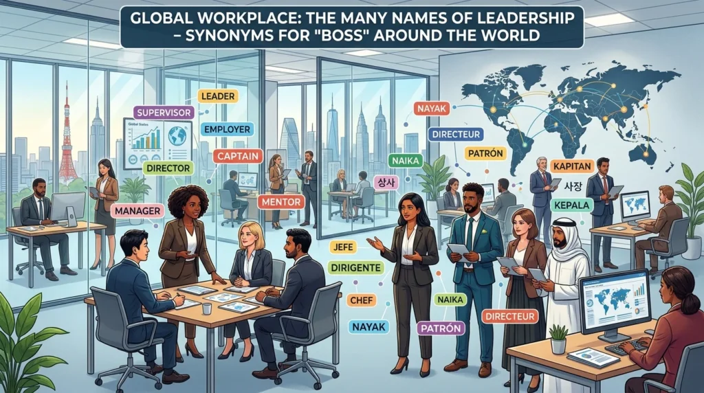 Common Synonyms of Boss Around the World