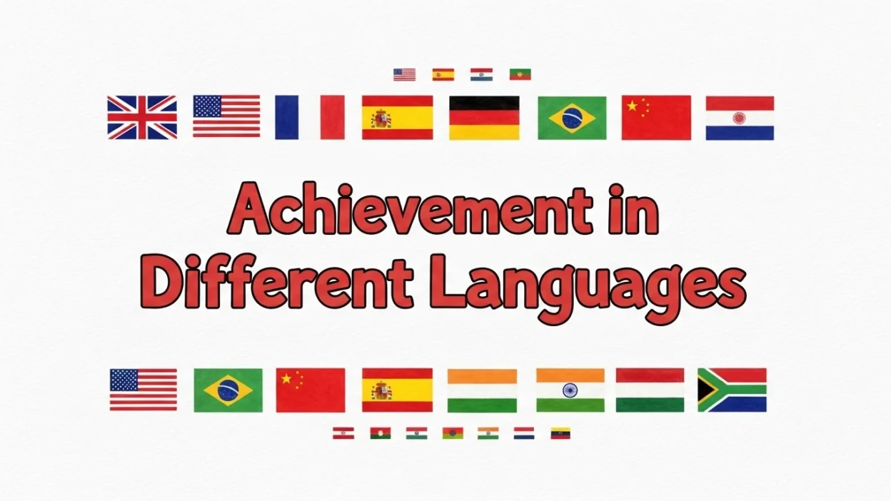 Achievement in Different Languages