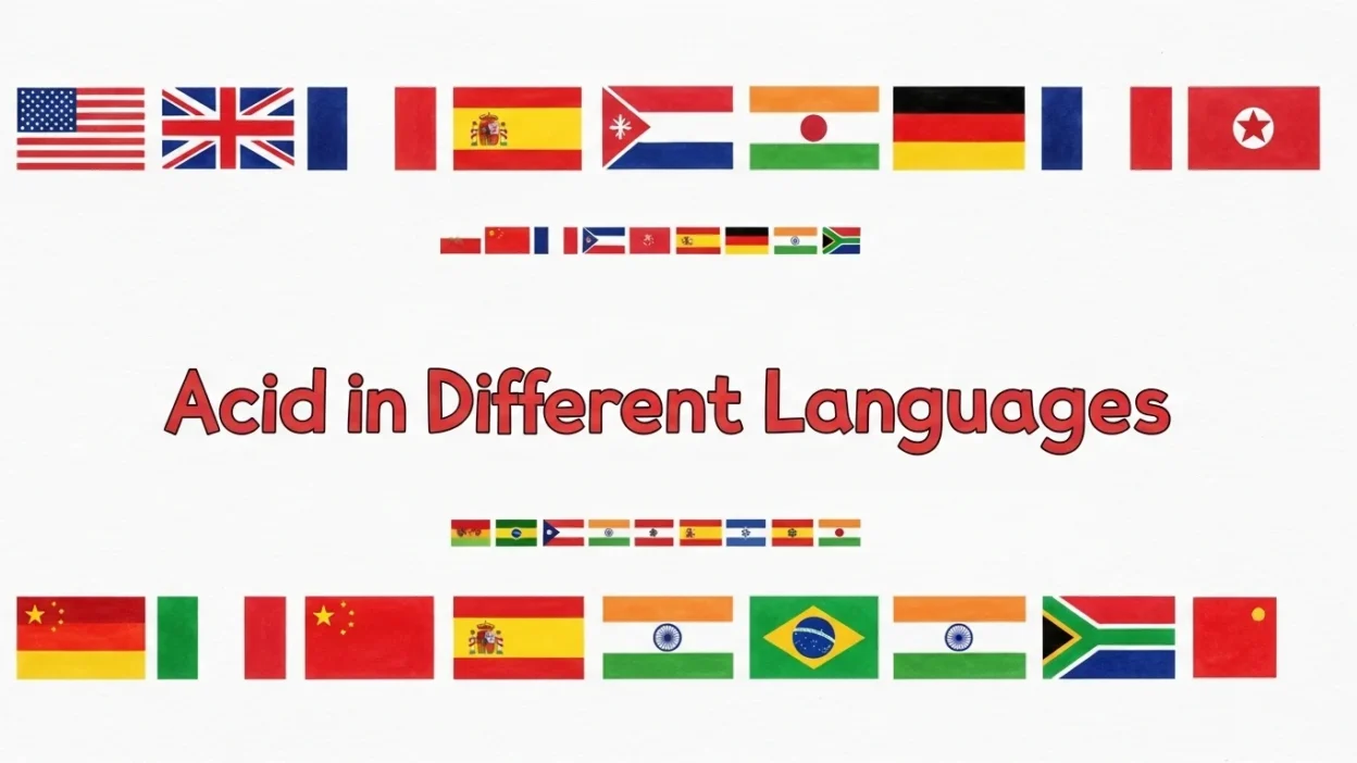 Acid in Different Languages