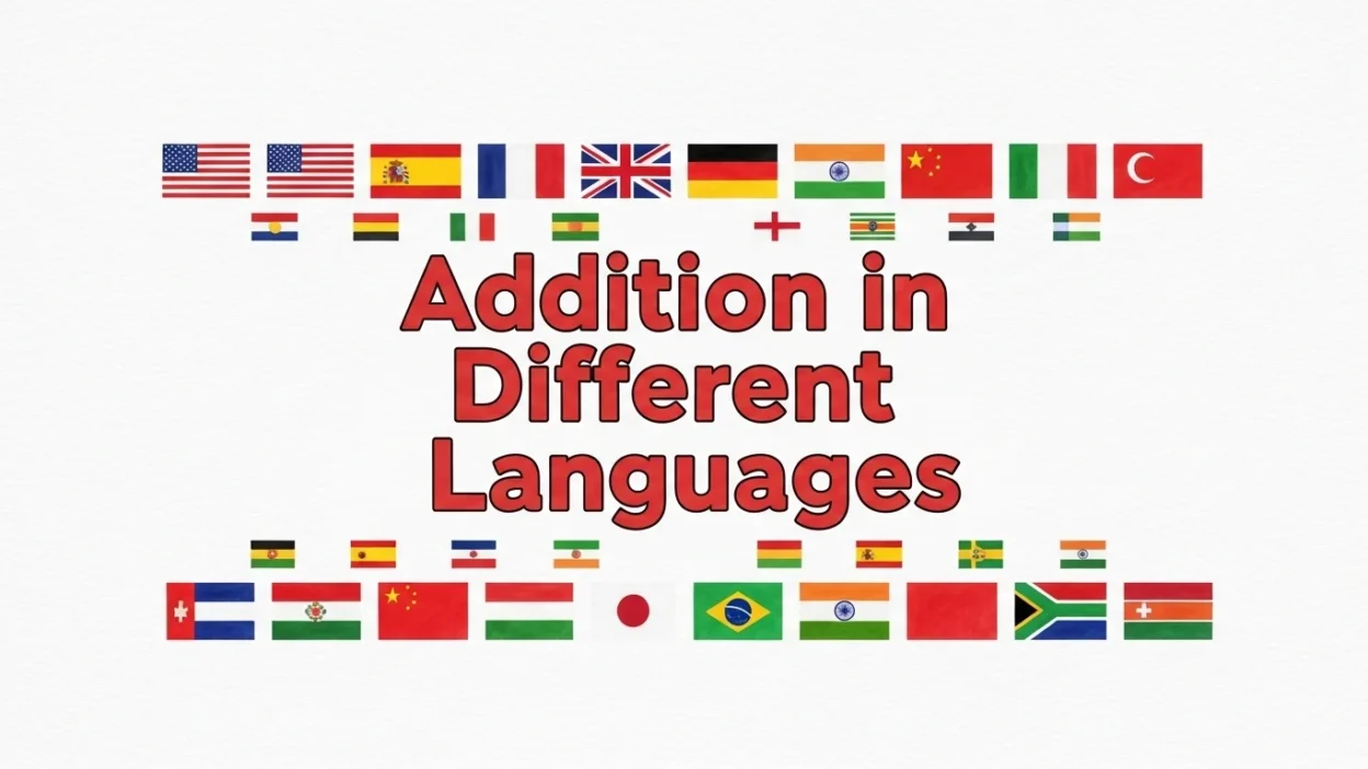 Addition in Different Languages