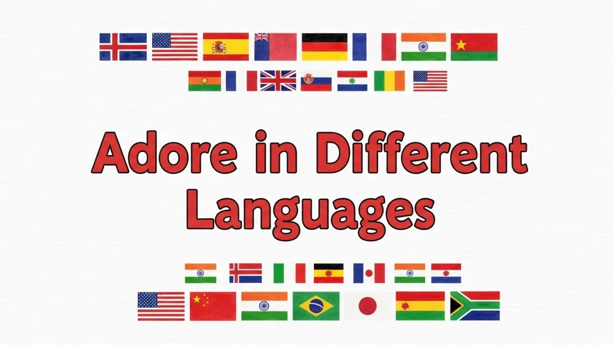 Adore in Different Languages