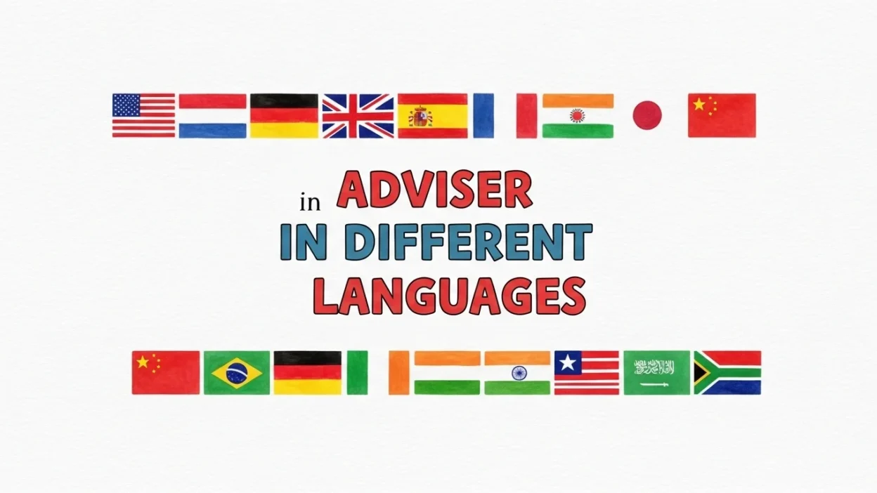 Adviser in Different Languages