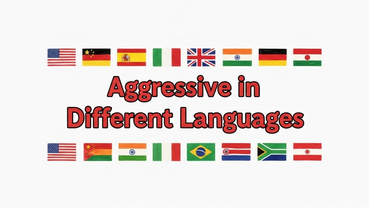 Aggressive in Different Languages