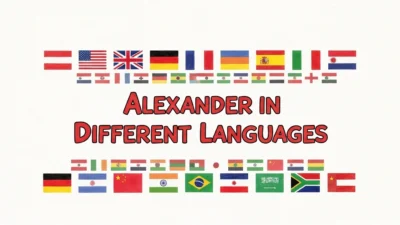 Alexander in Different Languages